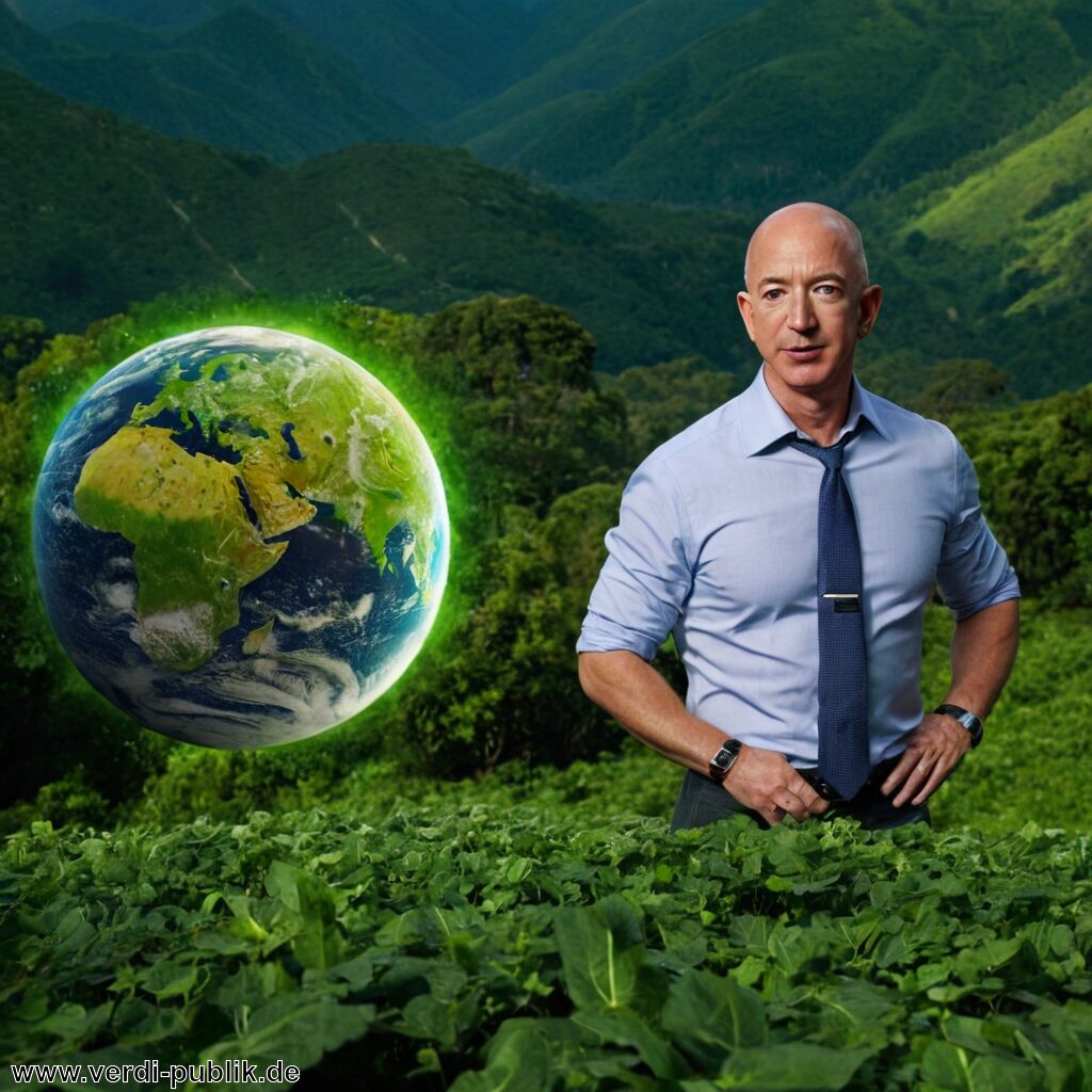 Jeff Bezos – Vermögen: wird über den Earth Fund für Klimaprojekte verwendet