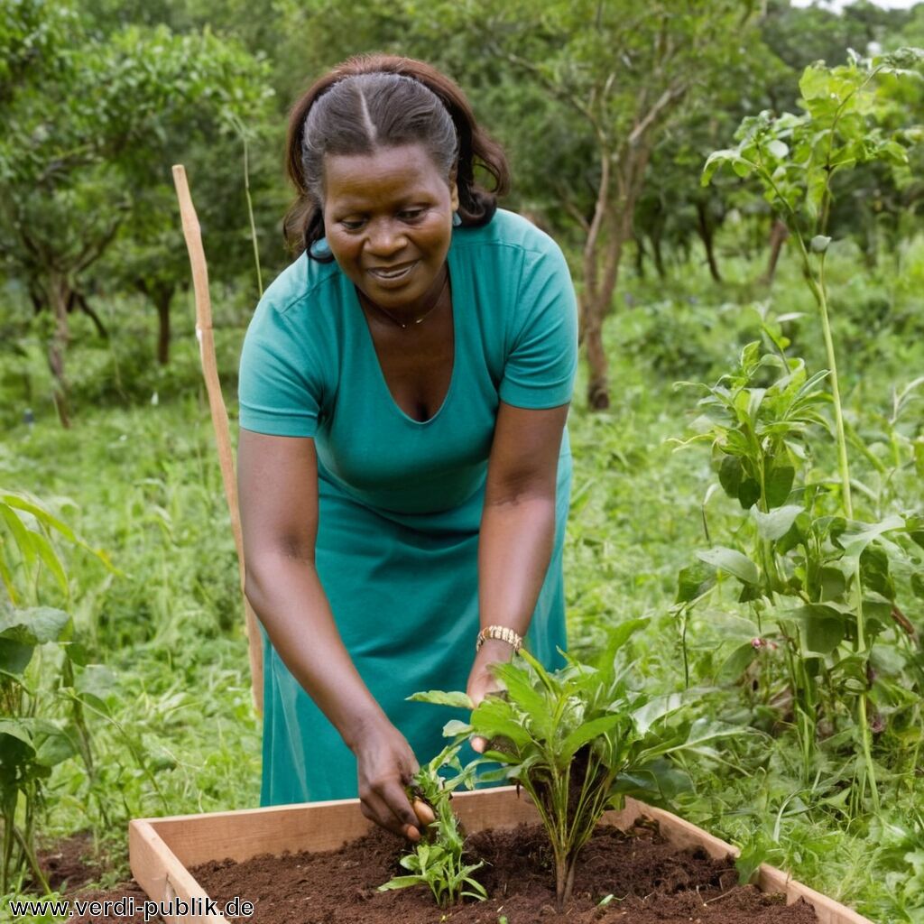 Wangari Maathai – Vermögen: wurde für Wiederaufforstung und Gemeinschaftsprojekte genutzt
