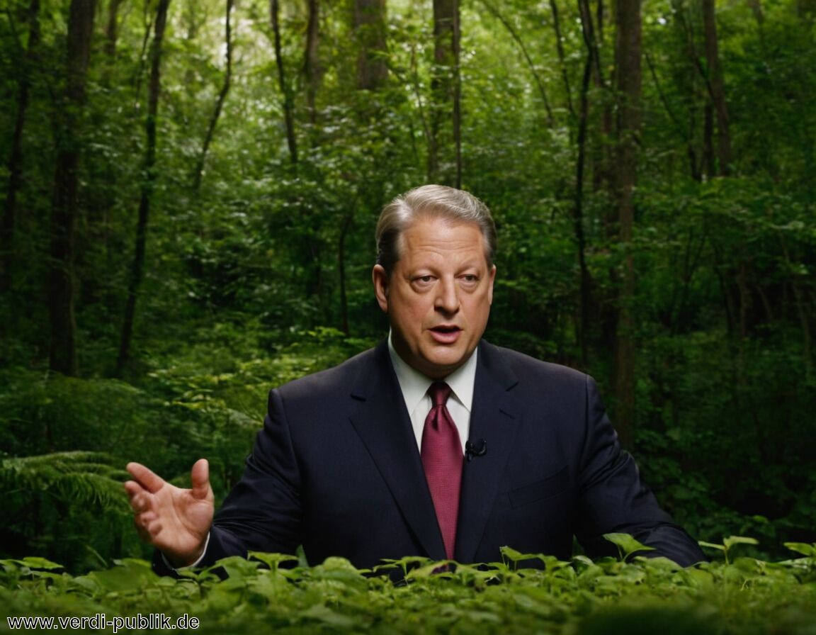 Förderung von Forschung im Bereich Umweltschutz - Al Gore – Vermögen: investiert in nachhaltige Technologien und Bildungsprojekte