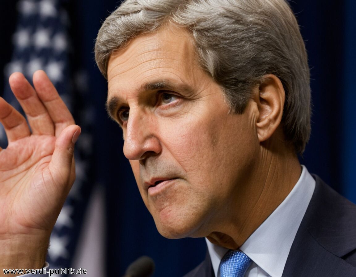 Einsatz für Emissionsreduzierung - John Kerry – Vermögen: unterstützt Klimadiplomatie und internationale Abkommen