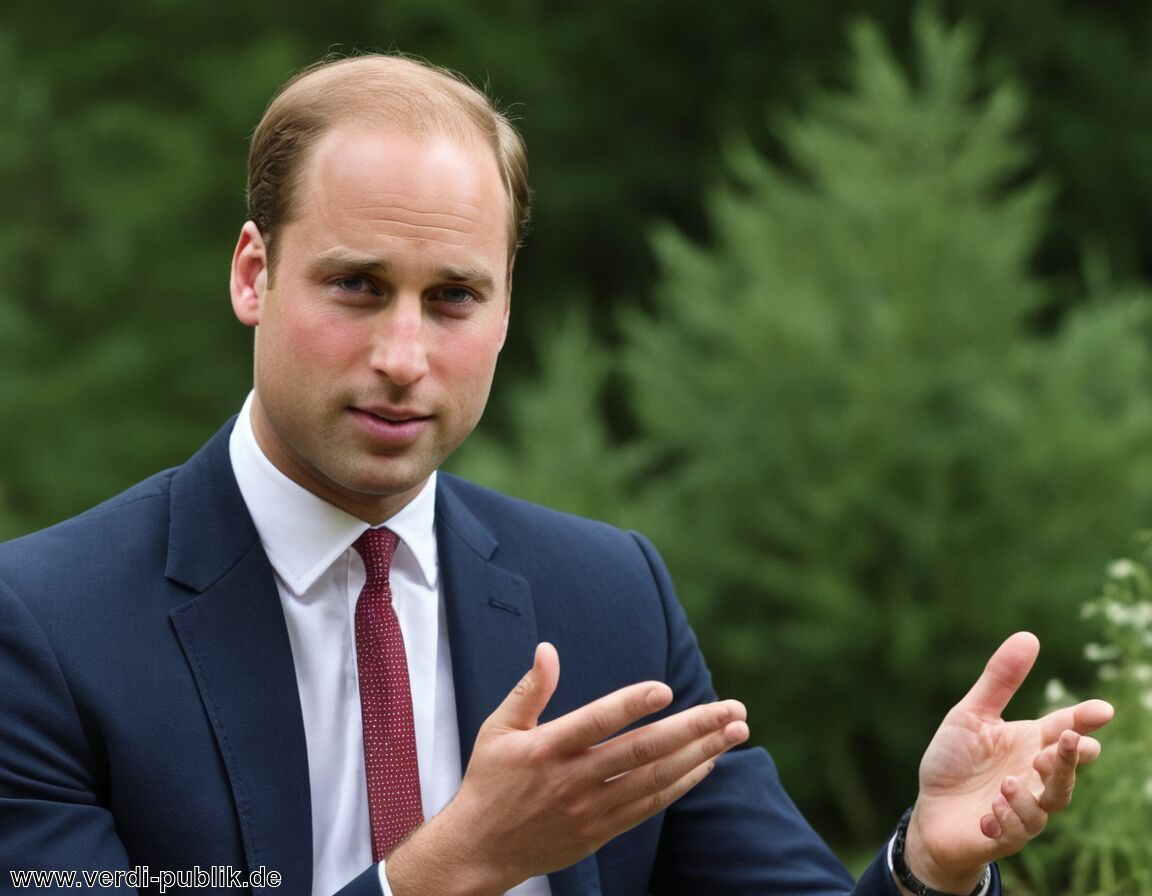 Partnerschaften mit Umweltschutzorganisationen - Prince William – Vermögen: investiert in Umweltpreise und Naturschutzprojekte