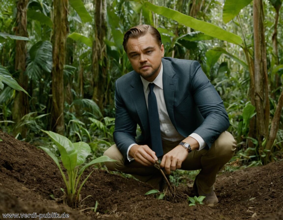 Engagiert sich für Klimawandelbekämpfung - Leonardo DiCaprio – Vermögen: fließt in seine Umweltstiftung und globale Schutzprojekte