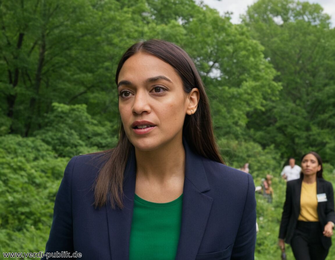 Alexandria Ocasio-Cortez – Vermögen: fördert politische Initiativen für Klimagerechtigkeit